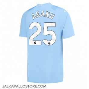 Manchester City Manuel Akanji #25 Kotipaita 2023-24 Lyhythihainen